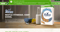 Desktop Screenshot of nestle-fitness.com