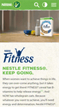 Mobile Screenshot of nestle-fitness.com